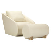 Slope Lounge Chair and Ottoman