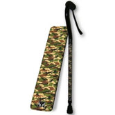 Military Camo Cane in Black