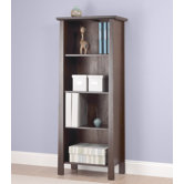 Larissa Bookcase in Elegant Espresso