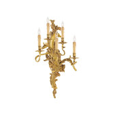 Five Light Left Facing Wall Sconce