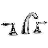 Elegante Widespread Bathroom Faucet with Double Lever Handles