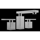 Solar Widespread Bathroom Faucet with Double Lever Handles