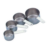 Measuring Cup in Stainless Steel (Set of 4)