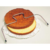 Adjustable Cake Wire Slicer in Stainless Steel