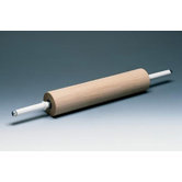 Wooden Rolling Pin Handles with Gear
