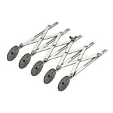Fluted Multi Wheel Dough Cutter in Stainless Steel