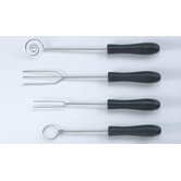 Chocolate Dipping Forks in Stainless Steel (Set of 4)