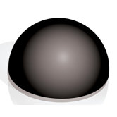 Non-Stick 28 Count Hemisphere Baking Pan