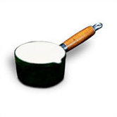 Cast Iron Milk Pan with Spout