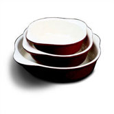 8.25' Enamel Cast Iron Round Dish