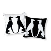 Greyhound with Jewels Pillow