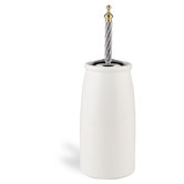 Giunone Free Standing Classic Style Toilet Brush Holder
