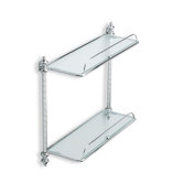 Giunone Wall Mounted Double Glass Shelf