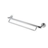 Holiday 23" Wall Mounted Double Towel Bar in Chrome
