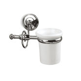 Idra Wall Mounted Classic Style Toothbrush Holder in Chrome