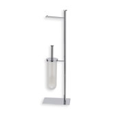 Quid Free Standing Two Function Bathroom Butler in Chrome