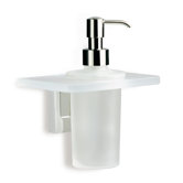 Quid Wall Mounted Soap Dispenser in Chrome