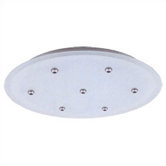 Fusion Jack Seven Port Round LED Canopy