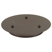 Three Port Round Canopy in Bronze
