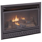 28" Dual Fuel Vent-Free Firebox and Log Combo