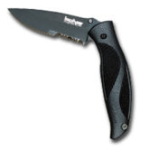 Knife Blackout Serrated Ken Onion
