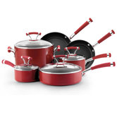 Contempo Aluminum 10-Piece Cookware Set