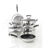 Contempo Aluminum 10-Piece Cookware Set