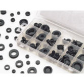 125 Pc Rubber Grommet Hardware Kit