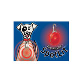 SPOTLit LED Dog Collar Light and Safety Flasher