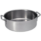 Sitram Catering Stainless Steel Round Rondeau Casserole