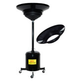 5-Gal Oil Drain W/ Caster Base & Drain Pan Adapter