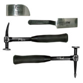 4-Pc Autobody Repair Kit With Fiberglass Handles