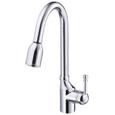 Melrose Single Handle Single Hole Pull Out Kitchen Faucet