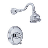 Opulence Shower Faucet Trim with 4" Bell Shower Head