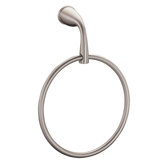 Plymouth Towel Ring in Brushed Nickel
