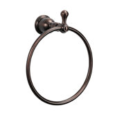 Opulence Towel Ring in Oil Rub Bronze