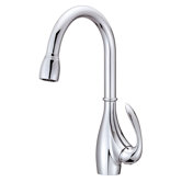 Bellefleur Single Handle Single Hole Pull Down Kitchen Faucet