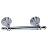 Bannockburn Two Post Toilet Paper Holder in Chrome