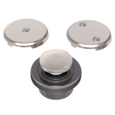 Accessories 1.3" Touch-Toe Tub Drain Conversion Unit