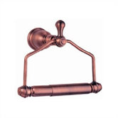 Opulence Toilet Paper Holder in Antique Copper Finish