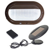 Solar System Shed Light in Remington Bronze