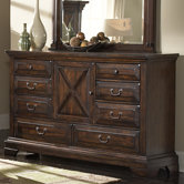 Heritage Lodge Triple 8 Drawer Dresser
