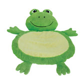 Baby Mat with Frog in Green
