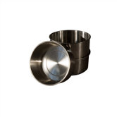 4" Stainless Steel Bowl Set