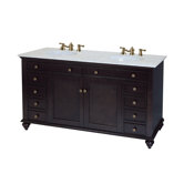 Bimini 60" Double Bathroom Vanity Set