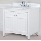 Carrabelle 36" Vanity in Glacier White
