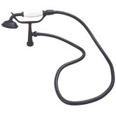Personal Volume Control Hand Shower for Clawfoot Bath Tub