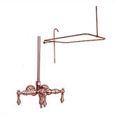 Wall Mount Tub Faucet with Metal Lever Handles