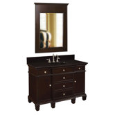 48" Large Single Bathroom Vanity in Espresso