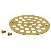 3.38" Grid Shower Drain